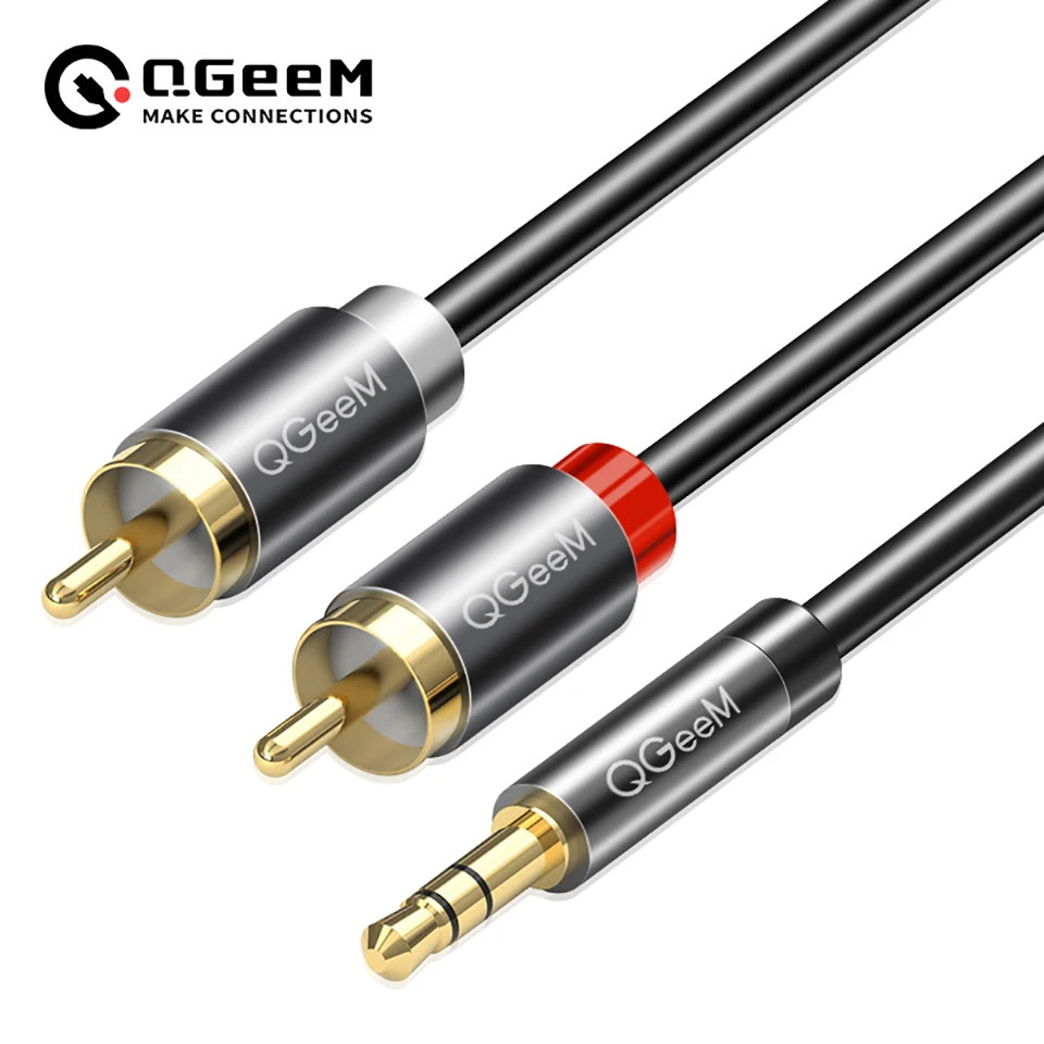 Home Cinema Hall - Cavo RCA QGeeM 2RCA a 3.5mm,