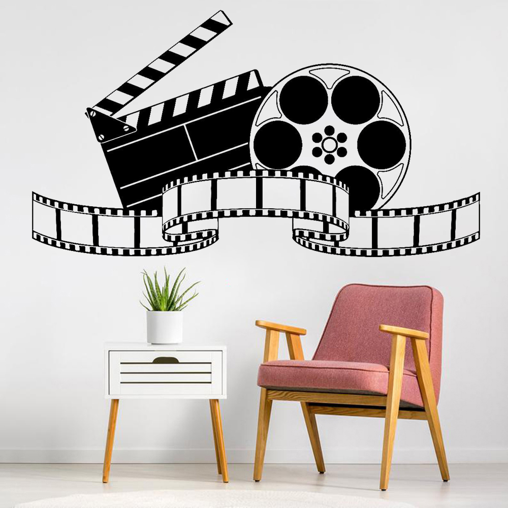 Home Cinema Room Accessories - Riprese vinile adesivo artistico Cinema Film