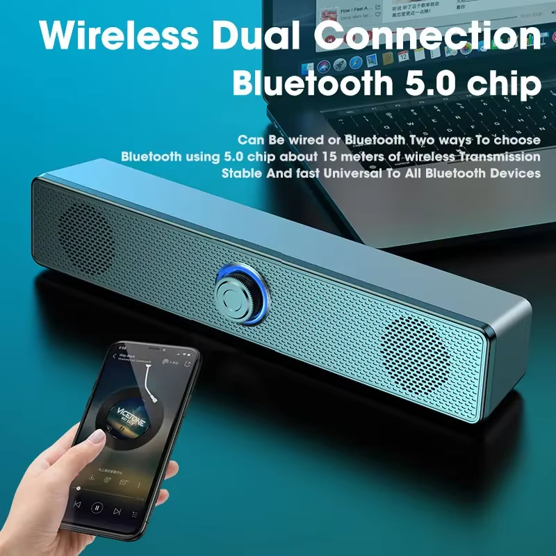 Soundbar Bluetooth Home - Soundbar Bluetooth 5.0 con Audio Surround