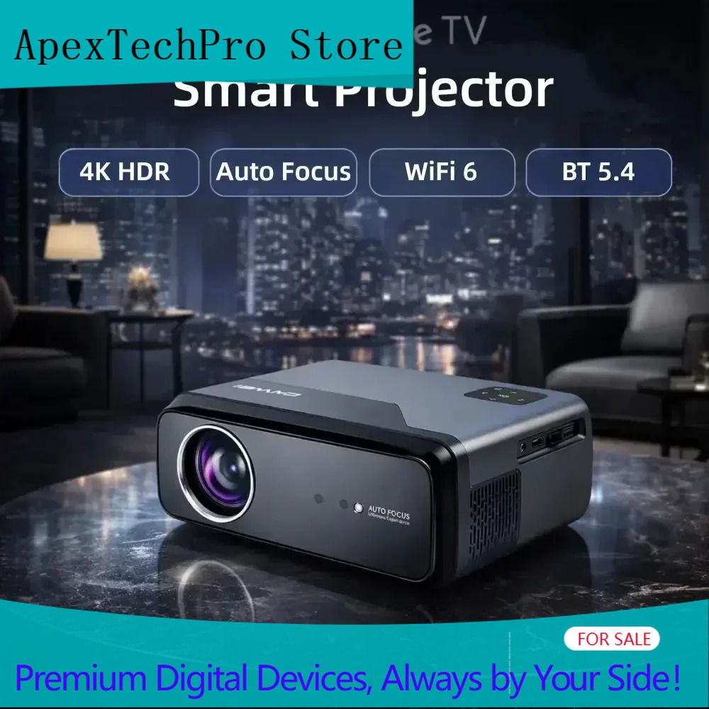 Netflix Home Cinema - Proiettore ApexTPA8 Android 14 Google TV