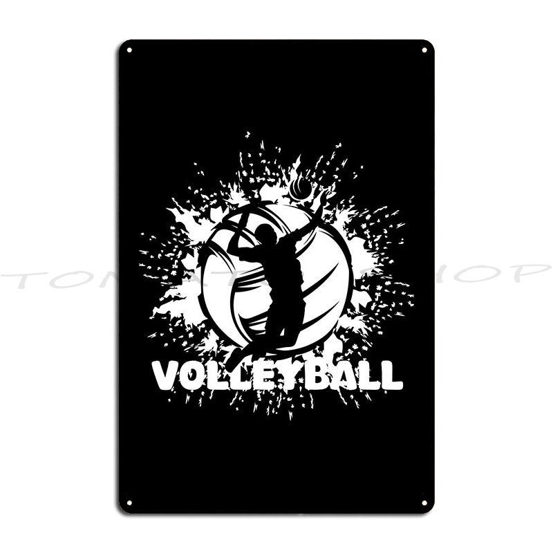 Home Cinema Wall Design - T-shirt Classica da Giocatore di Pallavolo