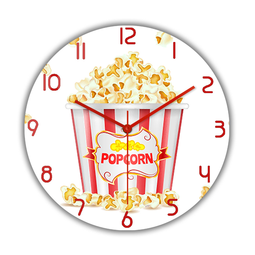 Home Cinema Wall Design - Orologio da parete in acrilico dal