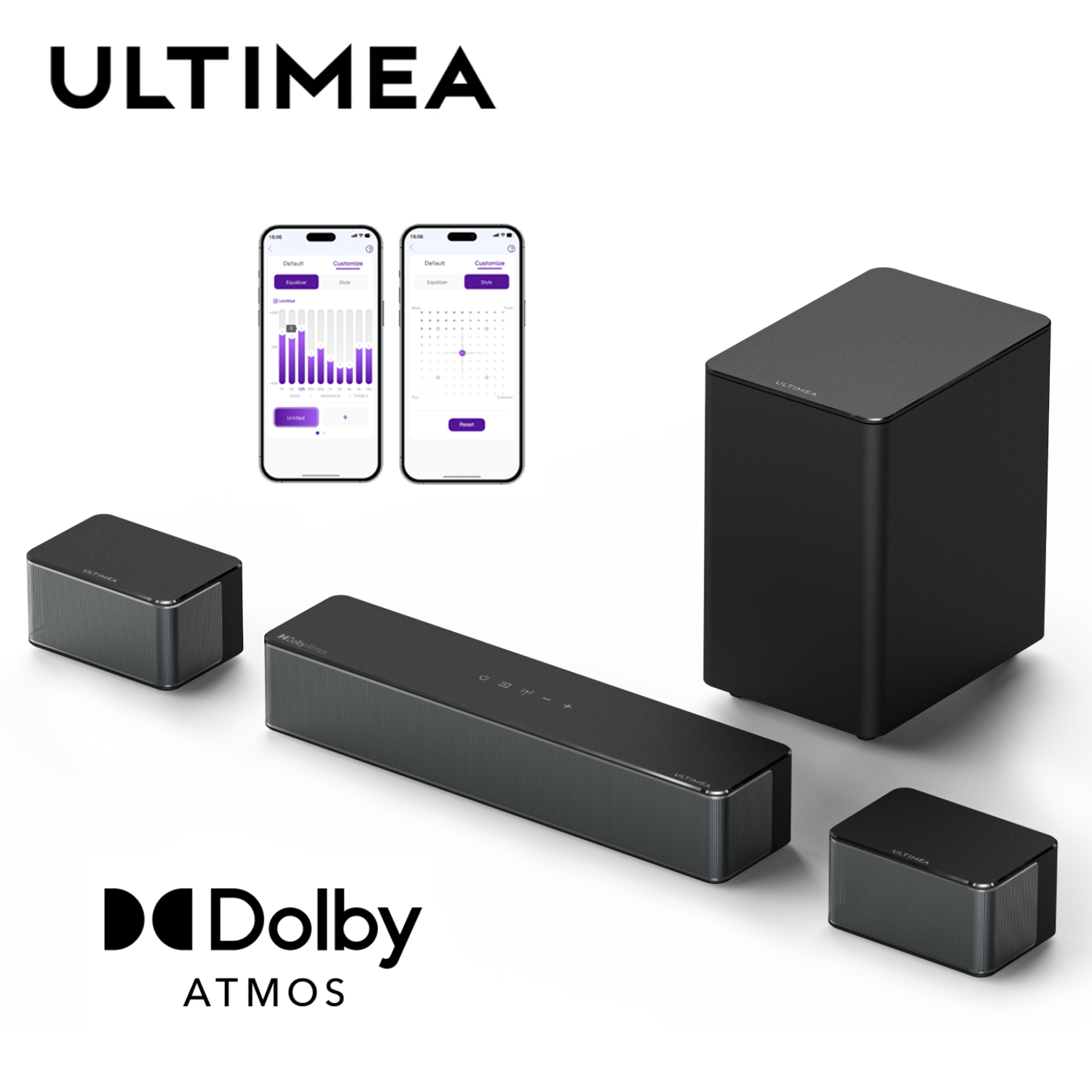 Home Cinema Ultimea - ULTIMEA Poseidon M4T Soundbar 5.1 Canali