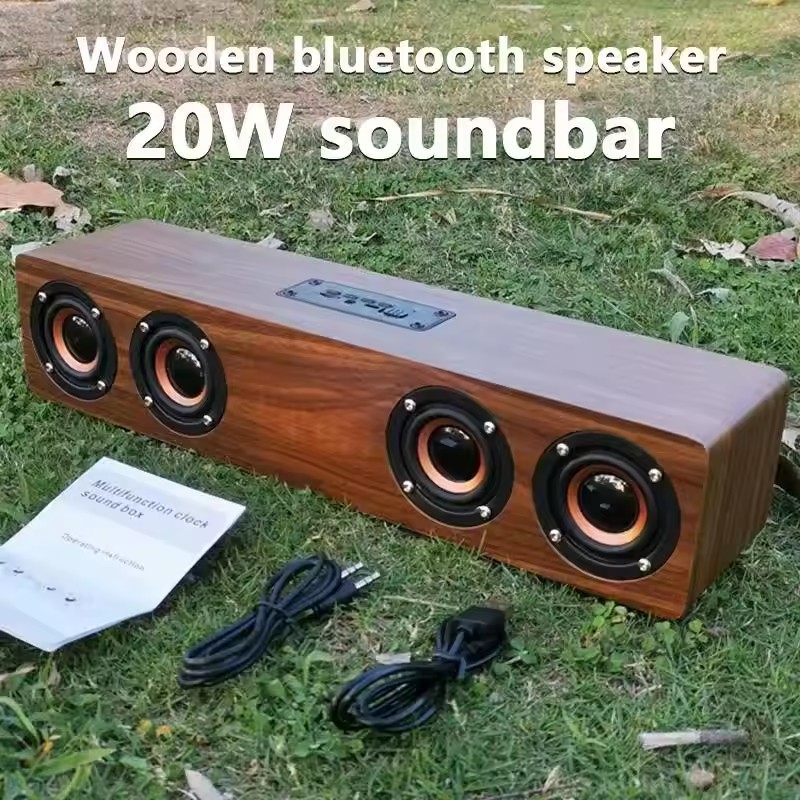 Altoparlante Bluetooth in Legn - Soundbar Bluetooth Home recensione e prezzo