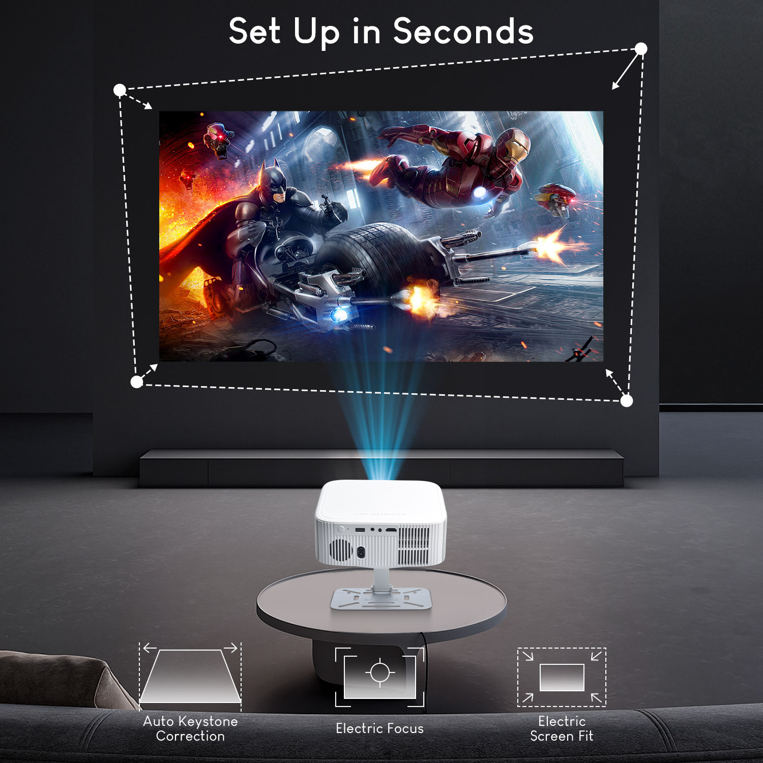 Salange Netflix Proiettore P92 - Netflix Home Cinema recensione e prezzo