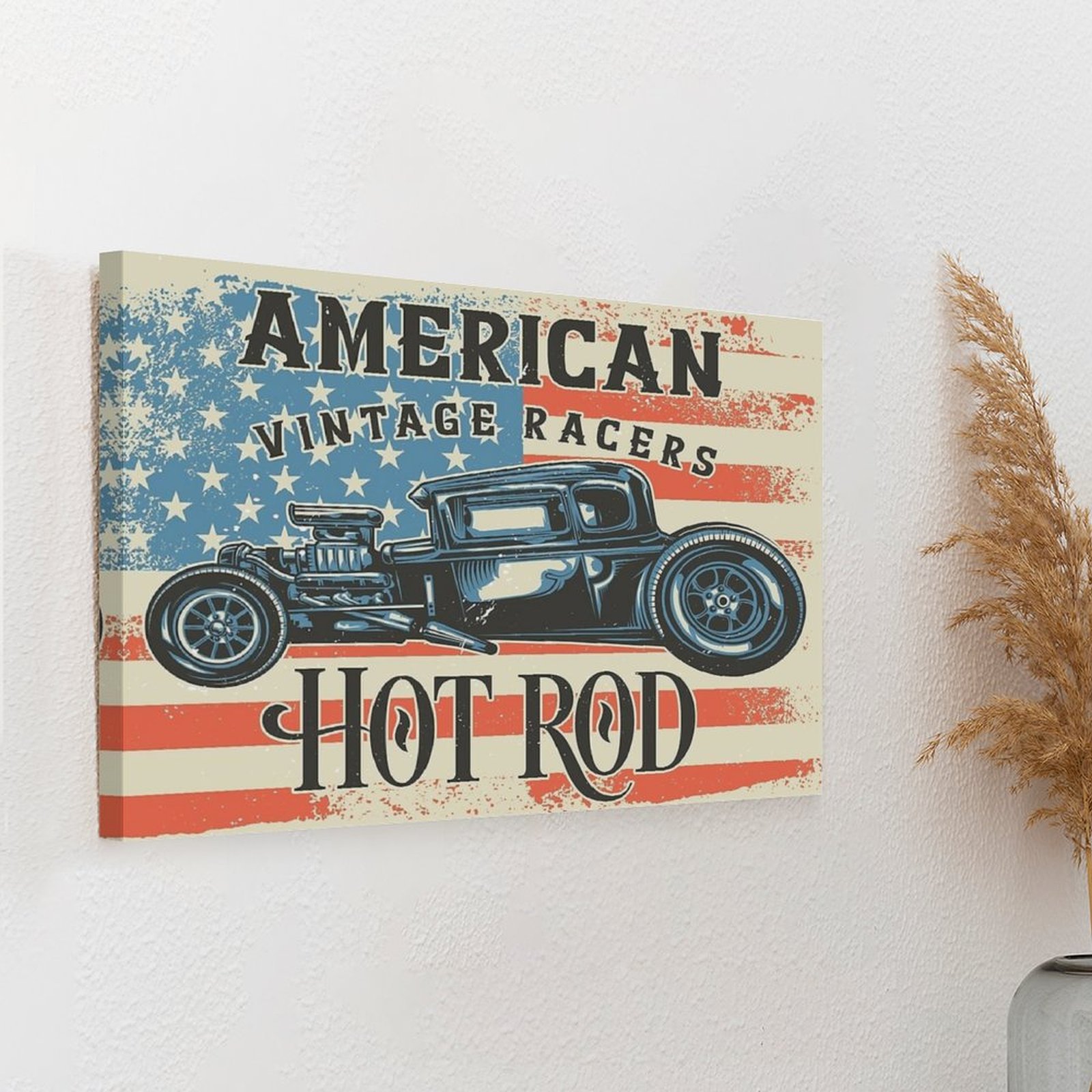 American Hot Rod Pittura su te - Home Cinema Wall Design recensione e prezzo