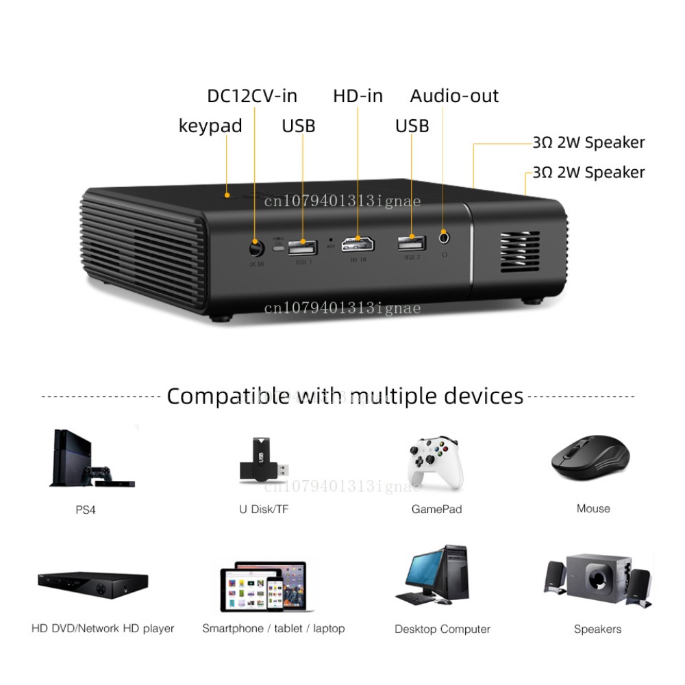 U30 Proiettore 3D 4K di vendit - Home Cinema Projector 4K recensione e prezzo