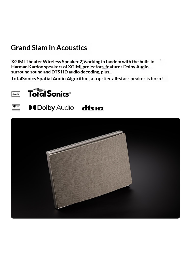 Sistema Audio Wireless Profess - Home Cinema Xgimi recensione e prezzo