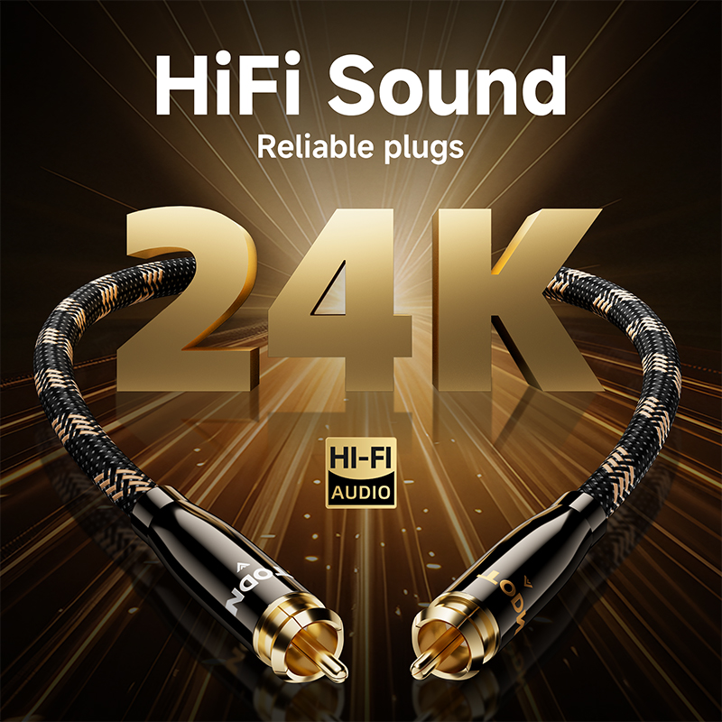 TODN Cavo RCA HiFi Stereo da 3 - Home Cinema Hall recensione e prezzo