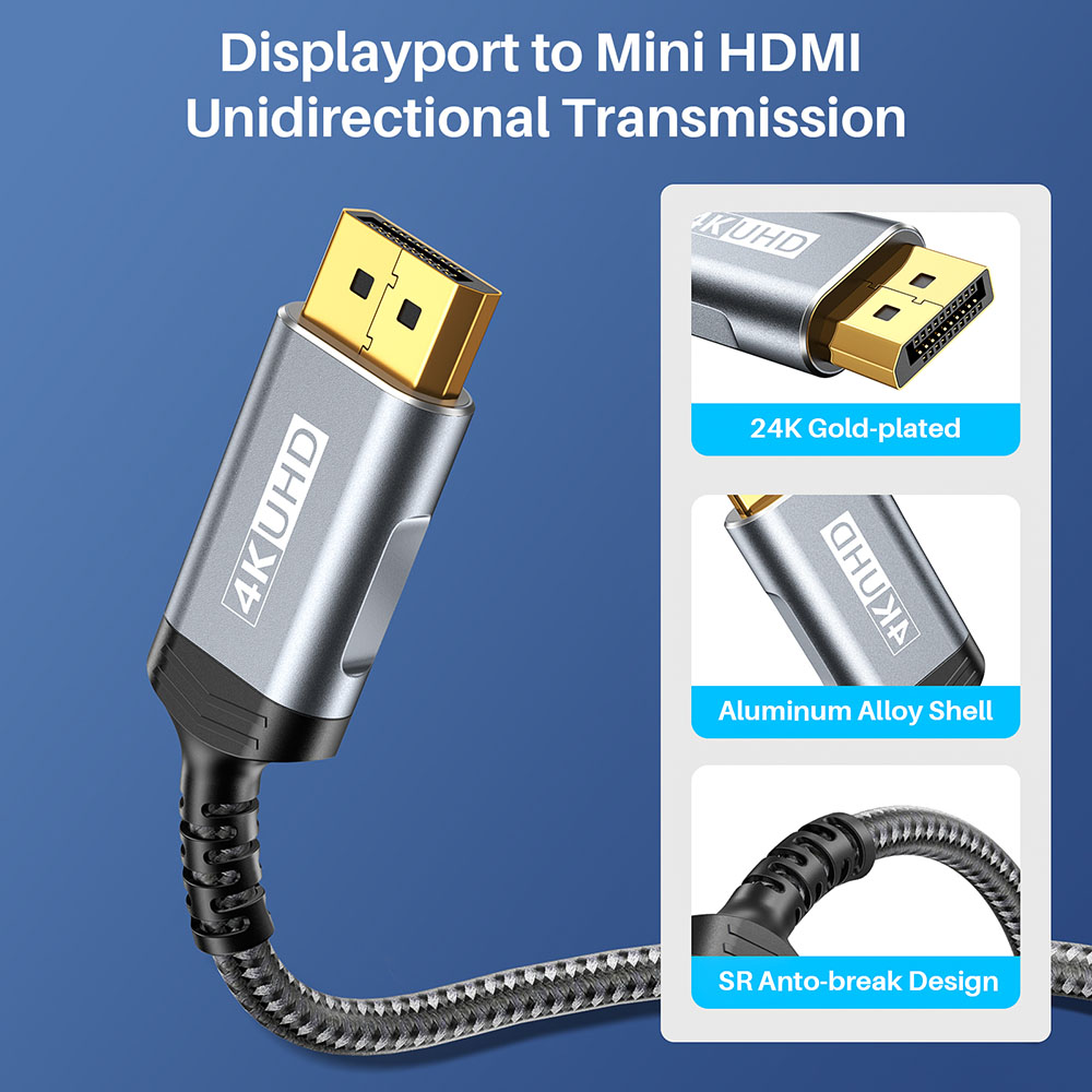 Cavo DisplayPort a Mini HDMI U - Home Cinema Projector 4K recensione e prezzo