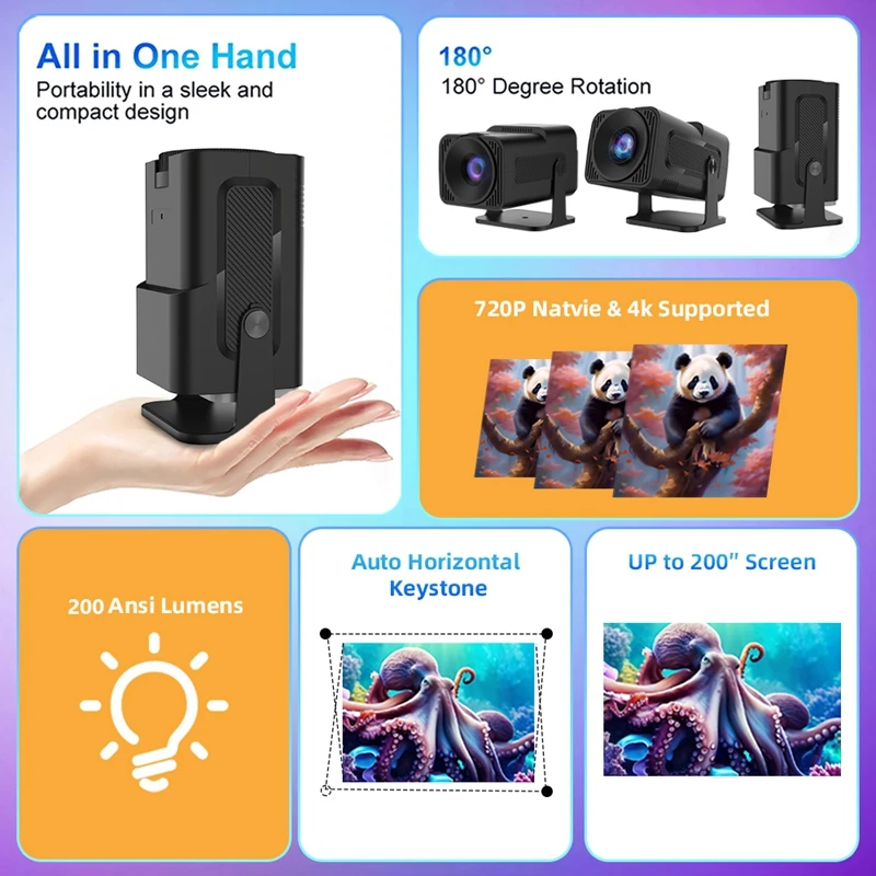 Mini proiettore con licenza Ne - Netflix Home Cinema recensione e prezzo