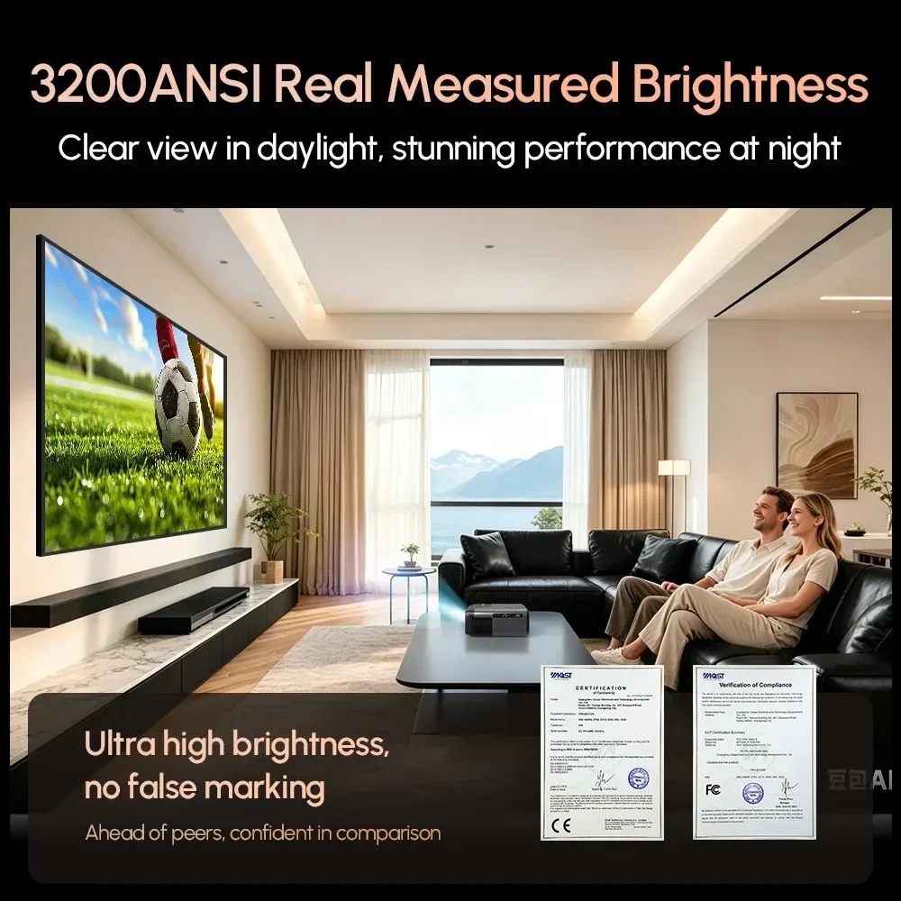 Proiettore ApexTPA8 Android 14 - Netflix Home Cinema recensione e prezzo