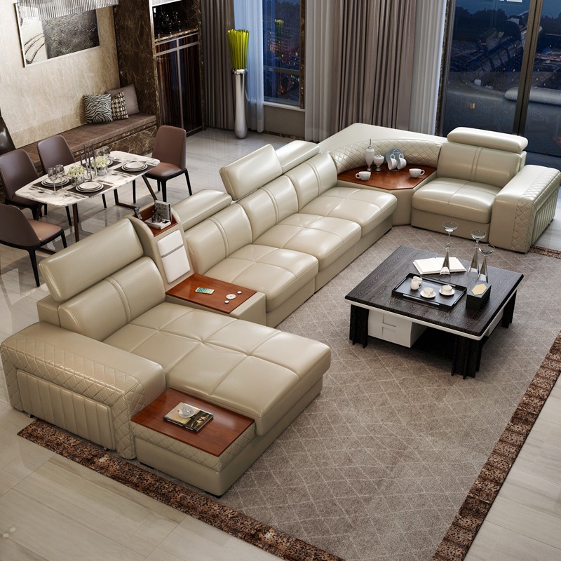 Divani moderni in vera pelle D - Home Cinema Room Accessories recensione e prezzo