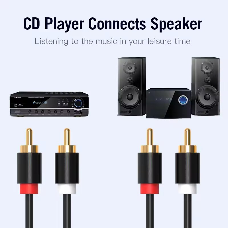 Cavo RCA stereo HIFI Cavo audi - Home Cinema Hall recensione e prezzo