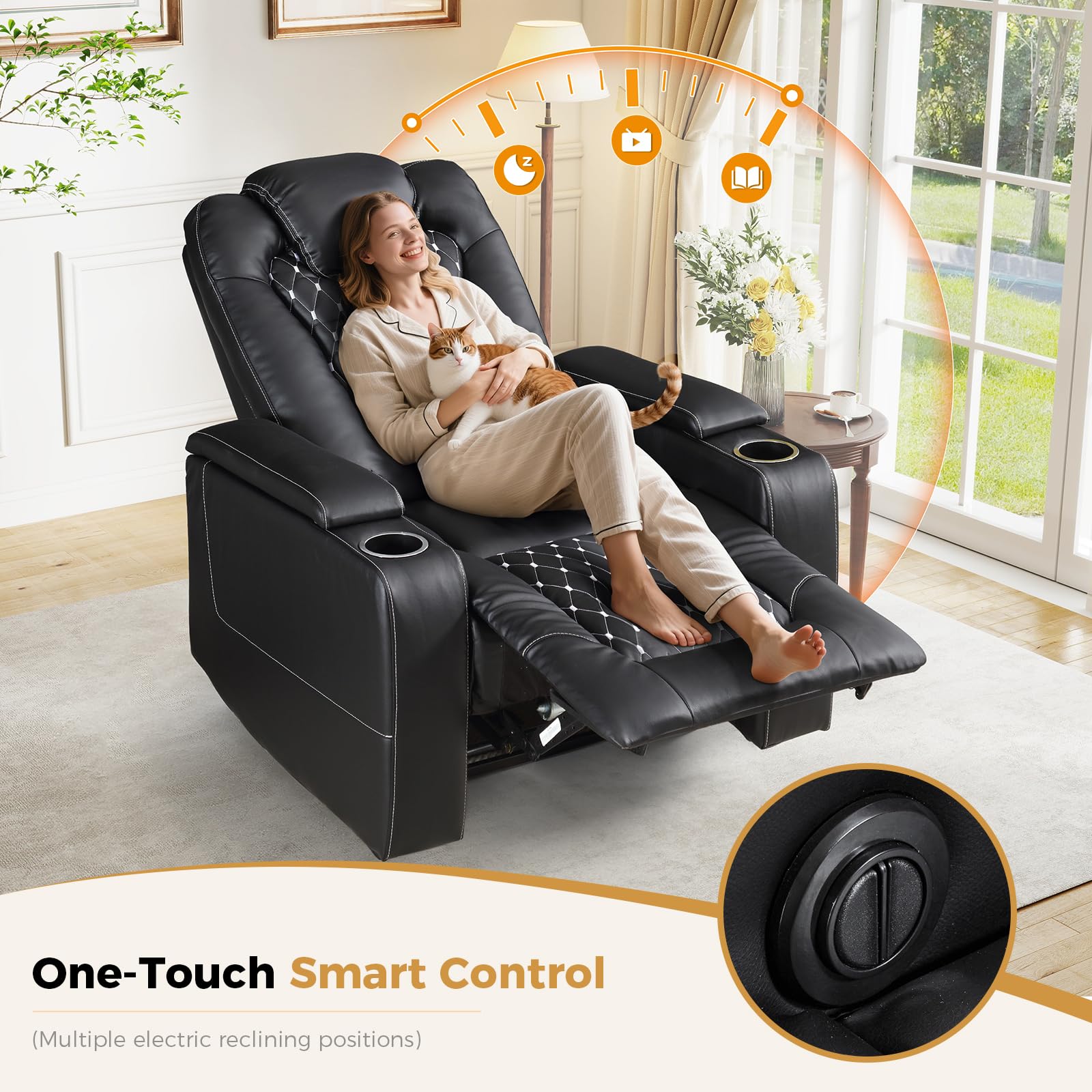 Sedia reclinabile elettrica co - Home Cinema Couch recensione e prezzo