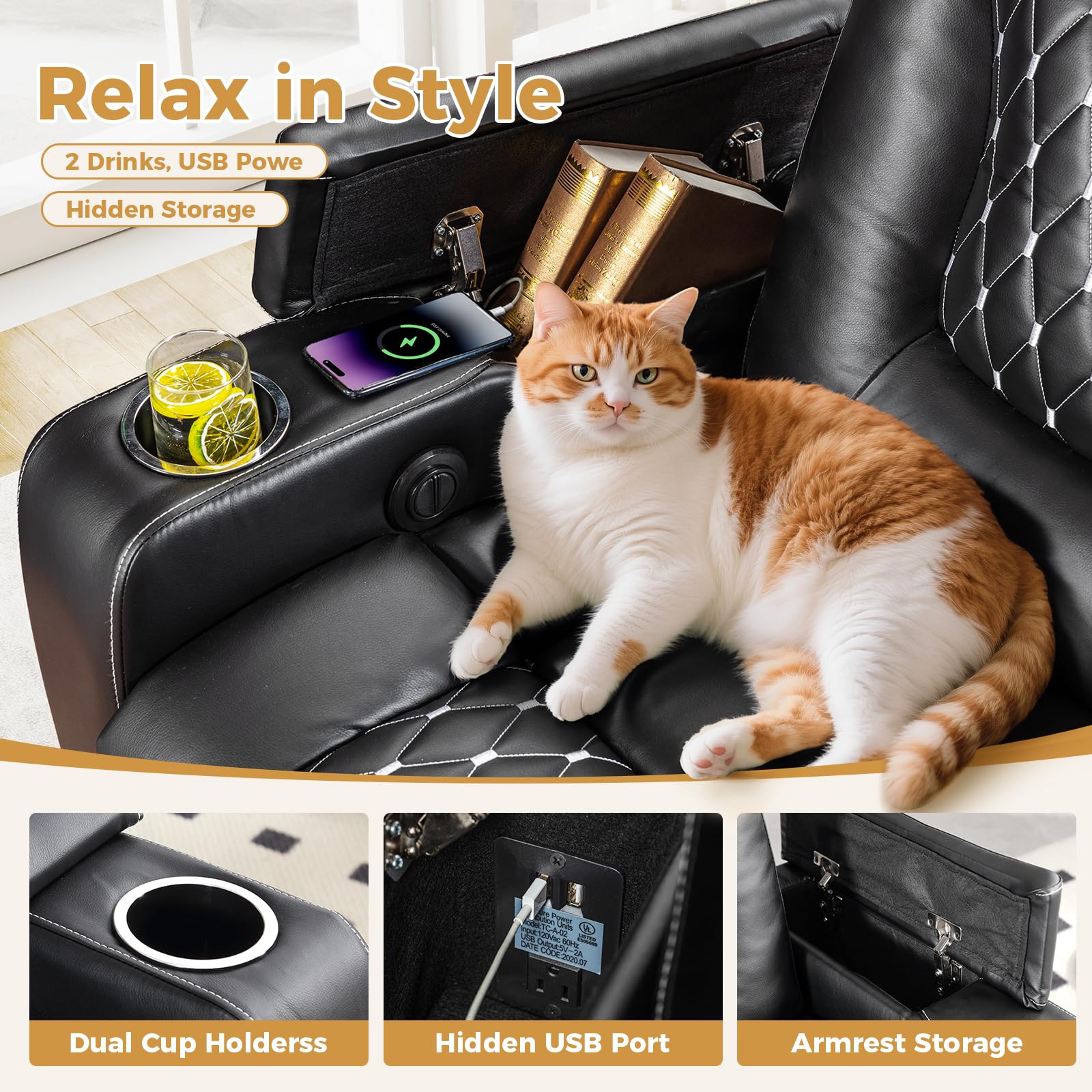 Sedia reclinabile elettrica co - Home Cinema Couch recensione e prezzo
