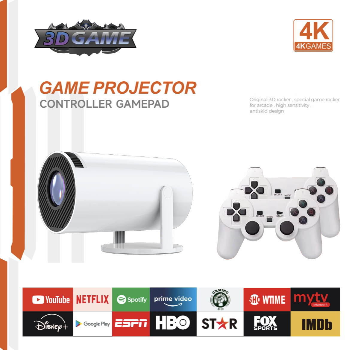 Proiettore di gioco 3D 2 in 1  - Netflix Home Cinema recensione e prezzo