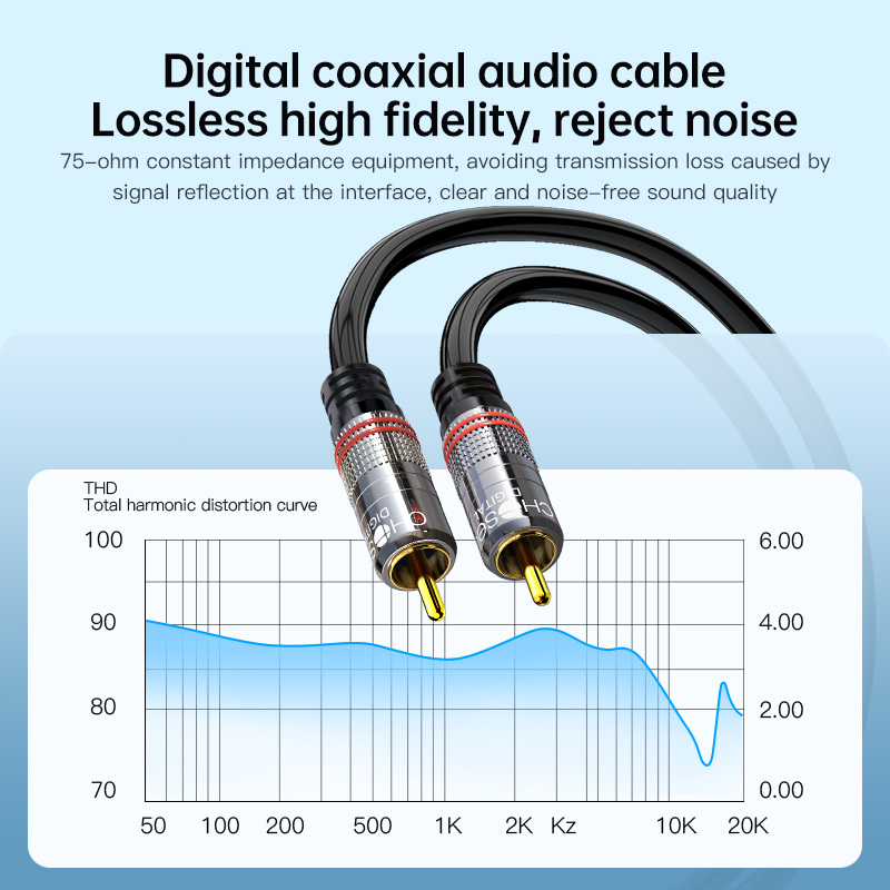 CHOSEAL Cavo RCA Digitale Coas - Home Cinema Hall recensione e prezzo