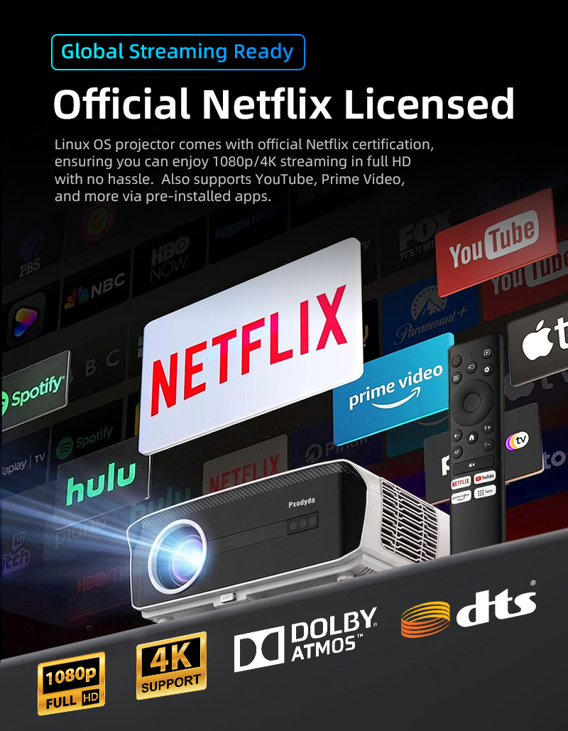 Proiettore Portatile Nativo 10 - Netflix Home Cinema recensione e prezzo
