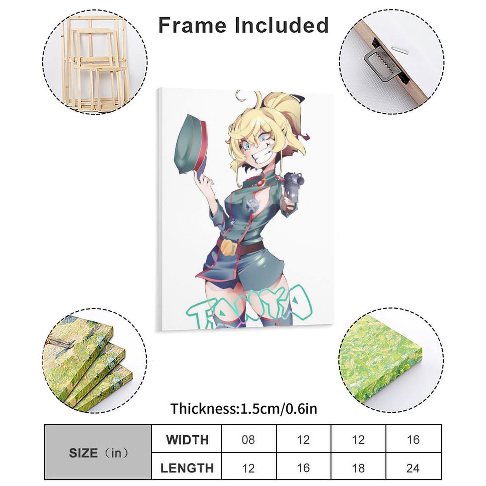 Saga di Tanya The Evil Poster  - Home Cinema Wall Design recensione e prezzo