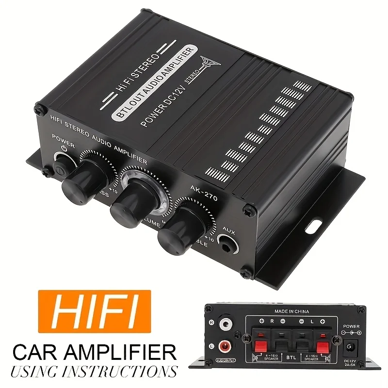 AK-270 Mini Amplificatore di P - Home Cinema Hall recensione e prezzo