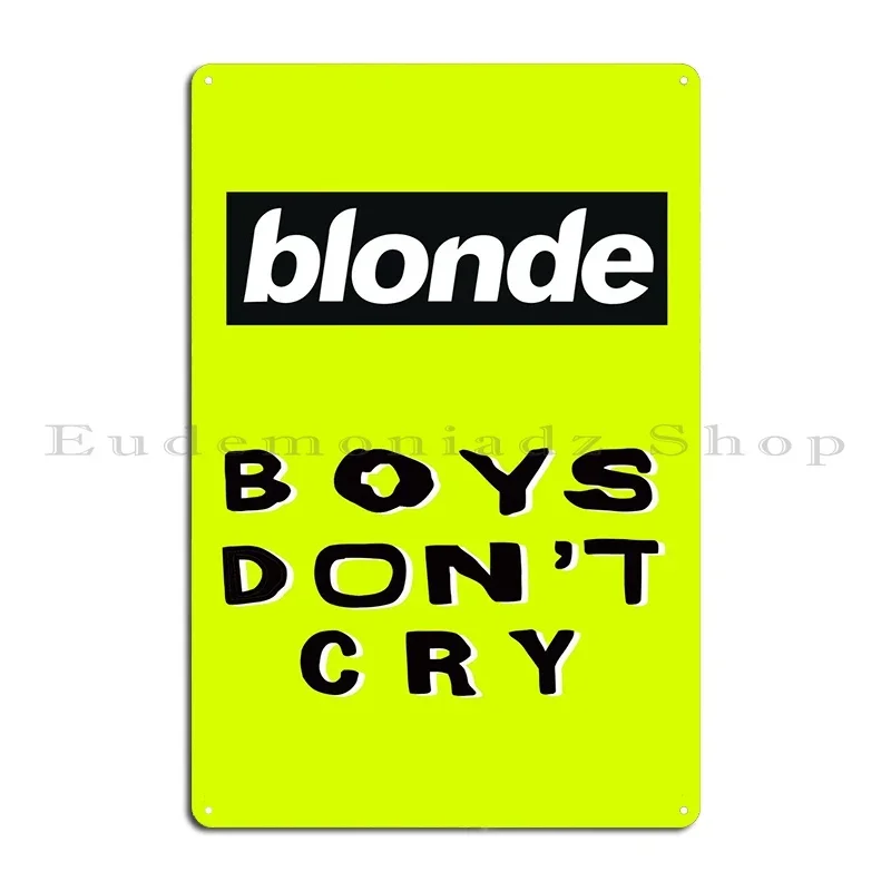 Boys Don't Cry - Targa in Meta - Home Cinema Wall Design recensione e prezzo