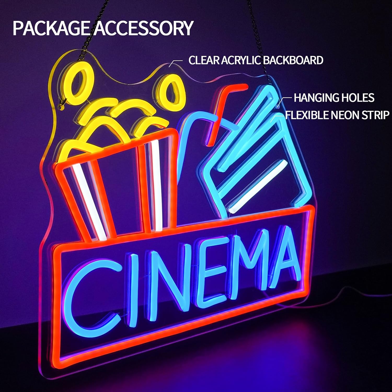 Insegna al neon per cinema Ali - Home Cinema Ultimea recensione e prezzo