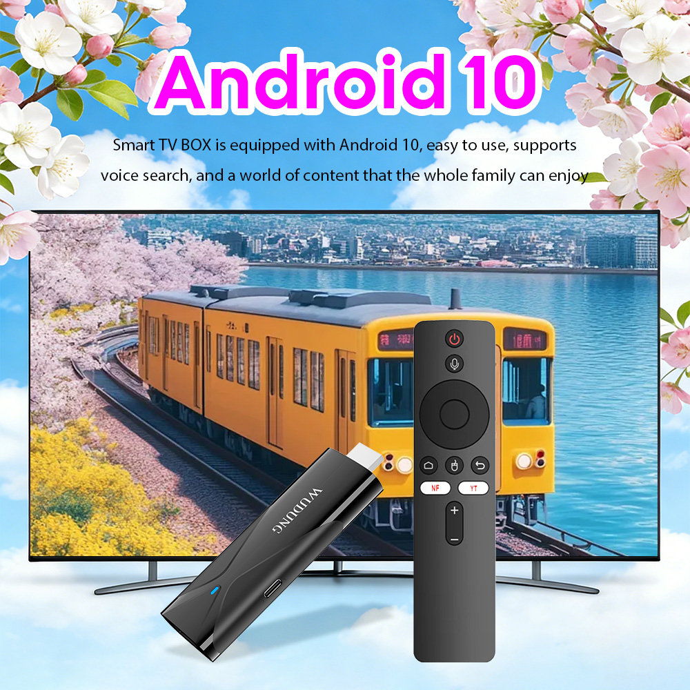 WD08 PRO TV Dongle Android 10  - Netflix Home Cinema recensione e prezzo