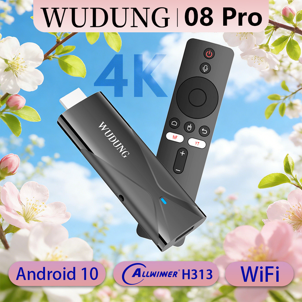 WD08 PRO TV Dongle Android 10  - Netflix Home Cinema recensione e prezzo