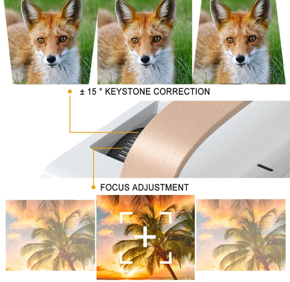 Proiettore portatile intellige - Home Cinema Projector 4K recensione e prezzo